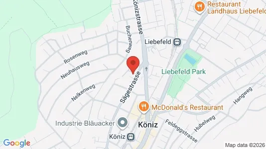 Apartments for rent i Bern-Mittelland - kort over placeringen