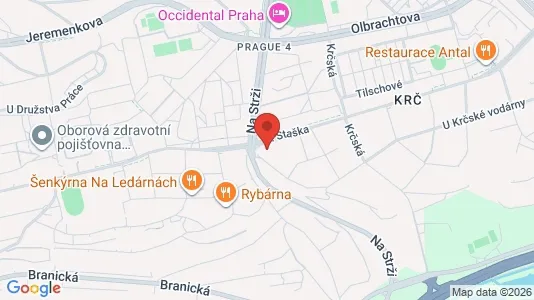 Apartments for rent i Prague 5 - kort over placeringen