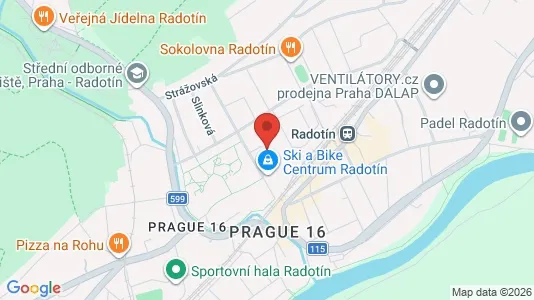 Apartments for rent i Prague 5 - kort over placeringen