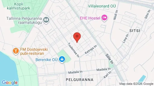Apartments for rent i Tallinn Kesklinna - kort over placeringen