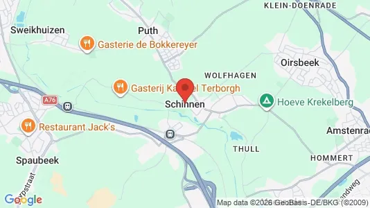Houses for rent i Schinnen - kort over placeringen