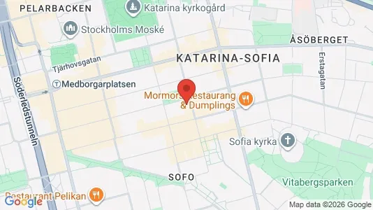 Apartments for rent i Södermalm - kort over placeringen
