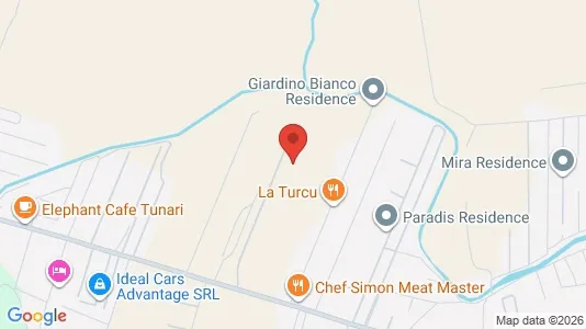 Apartments for rent i Tunari - kort over placeringen