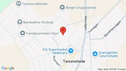Apartments for rent i Tanum - kort over placeringen