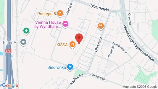 Apartments for rent i Warszawa Wawer - kort over placeringen