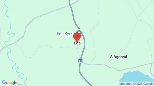 Houses for rent i Eda - kort over placeringen