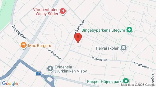 Apartments for rent i Gotland - kort over placeringen