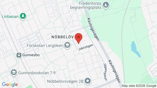 Apartments for rent i Lund - kort over placeringen