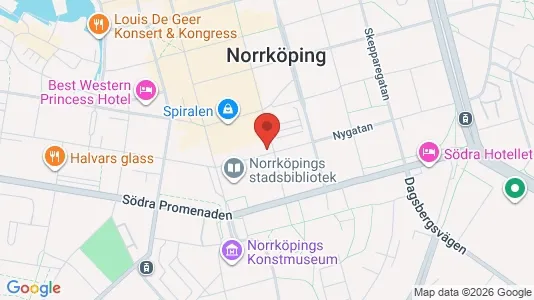 Apartments for rent i Norrköping - kort over placeringen