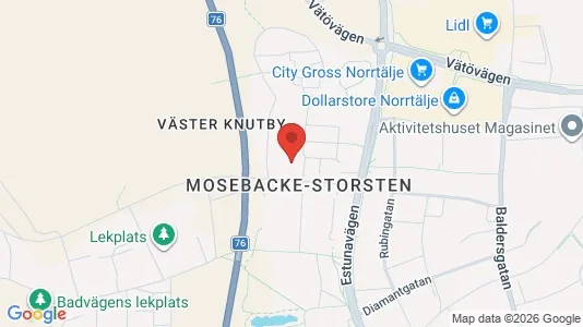Apartments for rent i Norrtälje - kort over placeringen