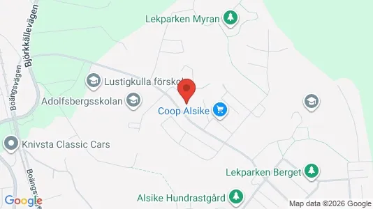 Apartments for rent i Knivsta - kort over placeringen