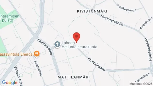 Apartments for rent i Lahti - kort over placeringen
