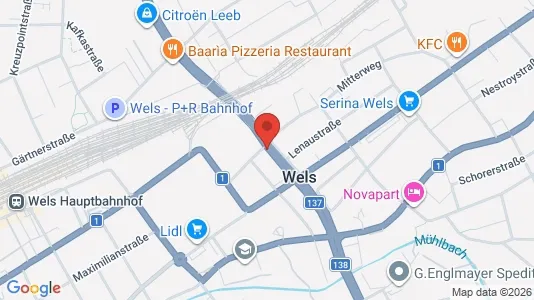 Apartments for rent i Schleißheim - kort over placeringen