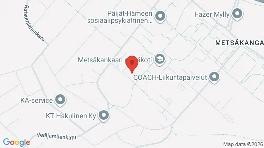 Apartments for rent i Lahti - kort over placeringen