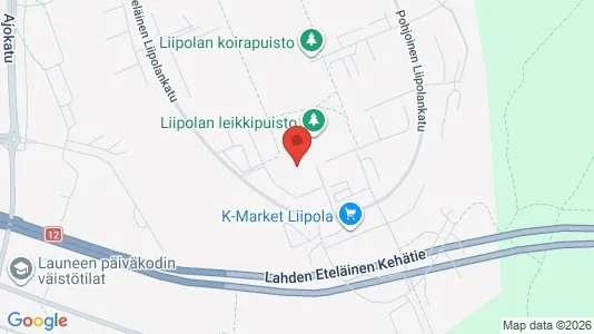 Apartments for rent i Lahti - kort over placeringen