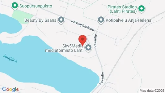 Apartments for rent i Lahti - kort over placeringen