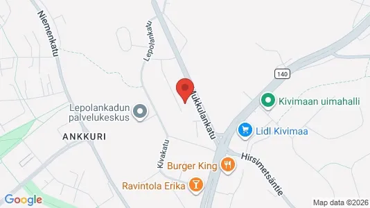 Apartments for rent i Lahti - kort over placeringen