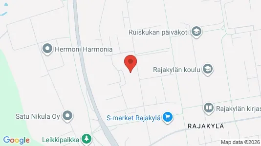 Apartments for rent i Oulu - kort over placeringen