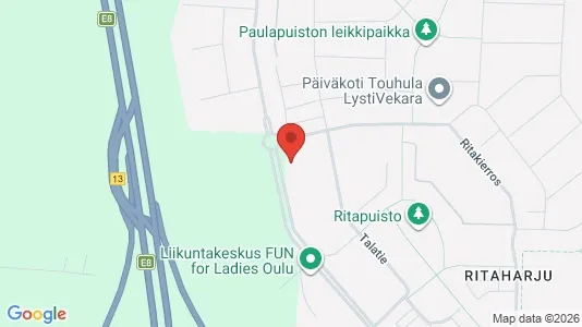 Apartments for rent i Oulu - kort over placeringen