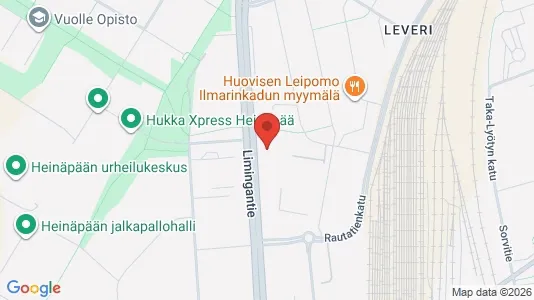 Apartments for rent i Oulu - kort over placeringen