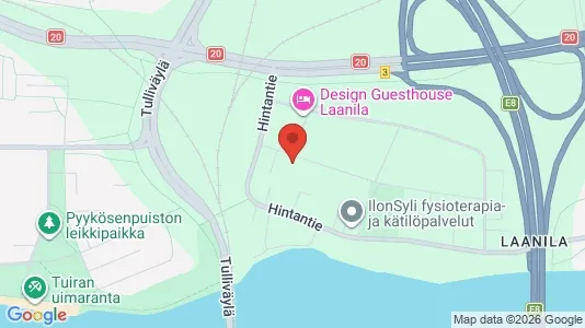 Apartments for rent i Oulu - kort over placeringen