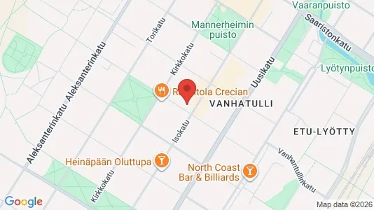 Apartments for rent i Oulu - kort over placeringen