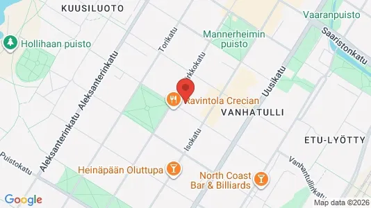 Apartments for rent i Oulu - kort over placeringen