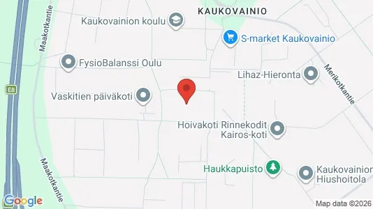 Apartments for rent i Oulu - kort over placeringen