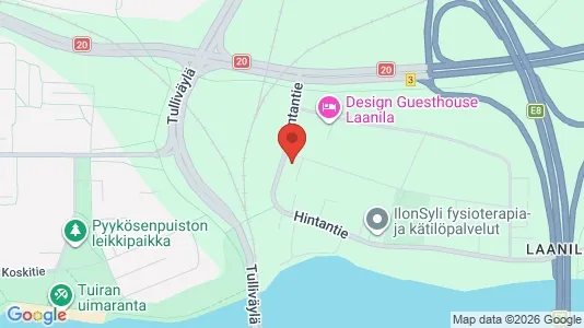 Apartments for rent i Oulu - kort over placeringen