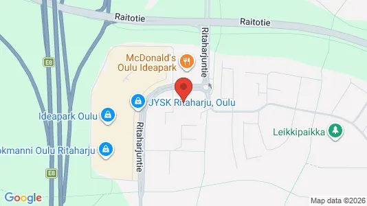 Apartments for rent i Oulu - kort over placeringen