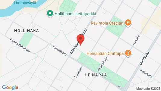 Apartments for rent i Oulu - kort over placeringen