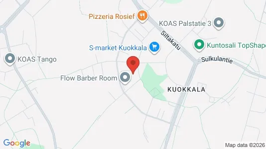 Apartments for rent i Jyväskylä - kort over placeringen