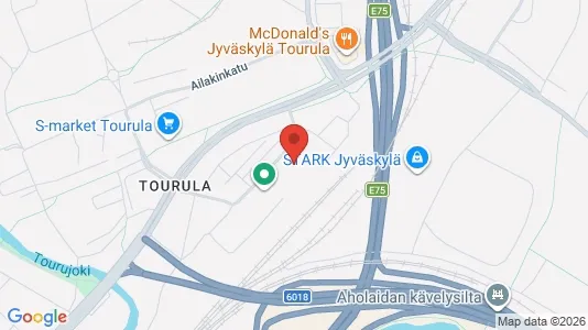 Apartments for rent i Jyväskylä - kort over placeringen