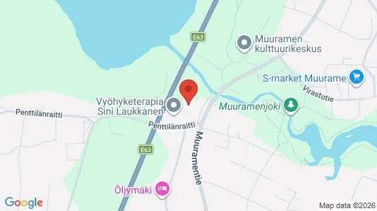 Apartments for rent i Muurame - kort over placeringen