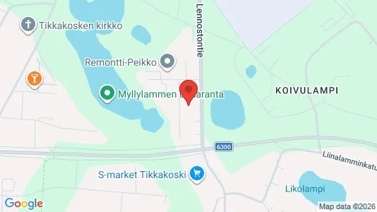 Apartments for rent i Jyväskylä - kort over placeringen