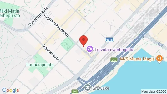 Apartments for rent i Jyväskylä - kort over placeringen