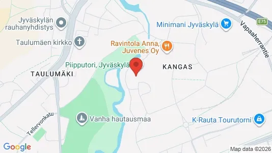 Apartments for rent i Jyväskylä - kort over placeringen