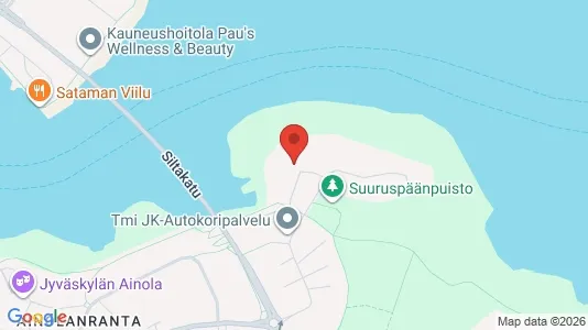 Apartments for rent i Jyväskylä - kort over placeringen