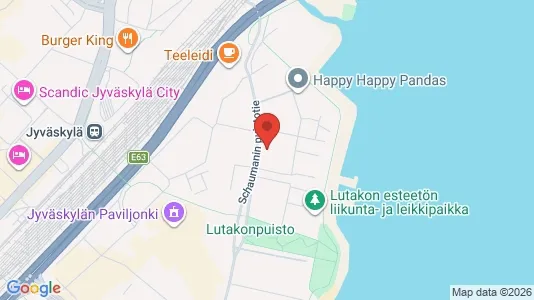 Apartments for rent i Jyväskylä - kort over placeringen