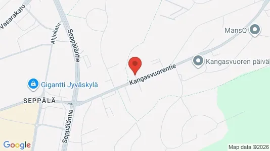 Apartments for rent i Jyväskylä - kort over placeringen