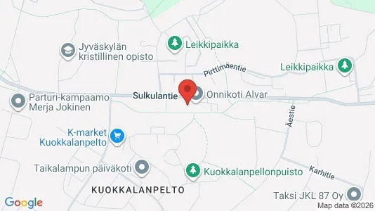 Apartments for rent i Jyväskylä - kort over placeringen