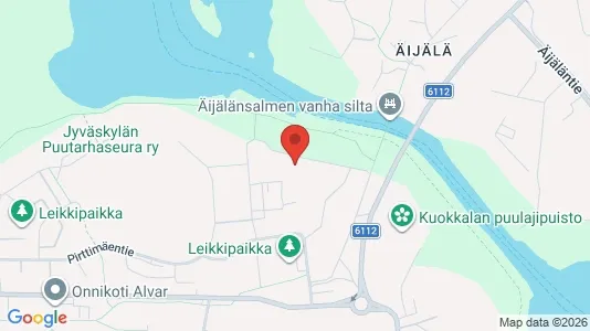 Apartments for rent i Jyväskylä - kort over placeringen