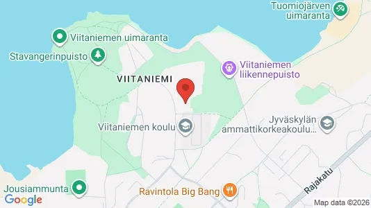 Apartments for rent i Jyväskylä - kort over placeringen