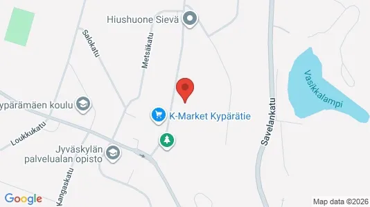 Apartments for rent i Jyväskylä - kort over placeringen