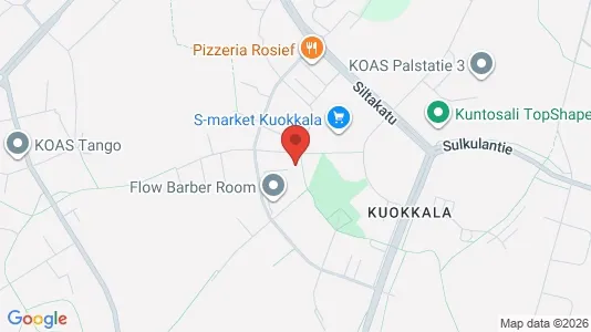 Apartments for rent i Jyväskylä - kort over placeringen