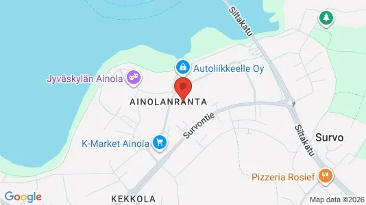 Apartments for rent i Jyväskylä - kort over placeringen