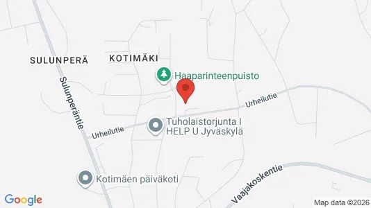 Apartments for rent i Jyväskylä - kort over placeringen