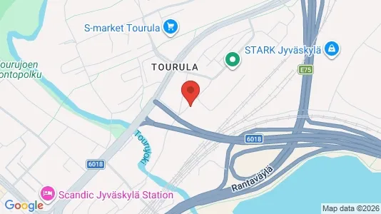 Apartments for rent i Jyväskylä - kort over placeringen