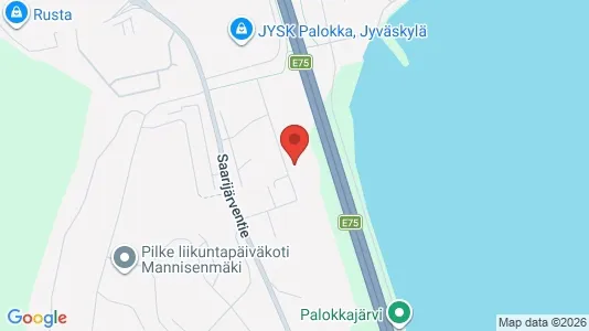 Apartments for rent i Jyväskylä - kort over placeringen