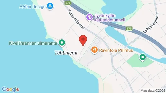 Apartments for rent i Jyväskylä - kort over placeringen